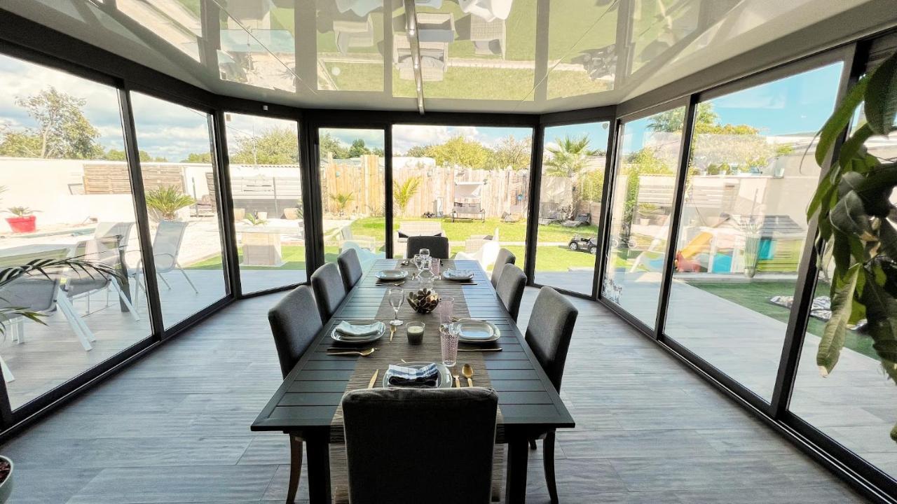 Villa Dali La Garde 260M2 Jacuzzi, Sauna, Piscine, Jardin 500M2, 5 Minutes De La Plage Exteriör bild